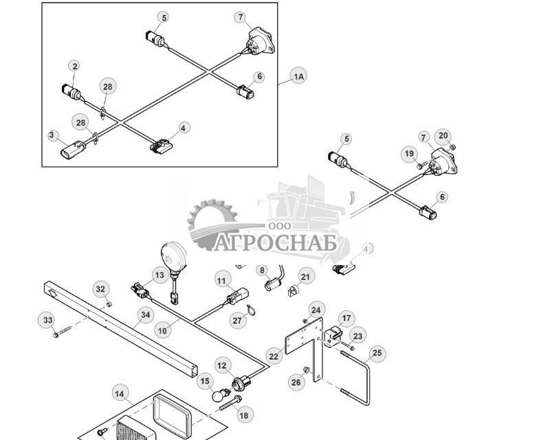 Сигнальные лампы, жгуты и кронштейны (фонари для Северной Америки) - ST519036 81.jpg